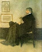 James Abbott McNeil Whistler, Portrait of Thomas Carlyle